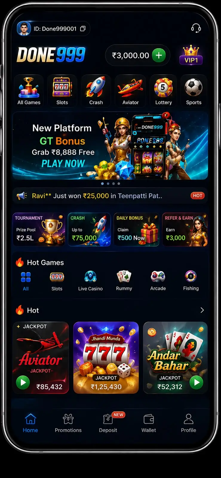 Done999 Game